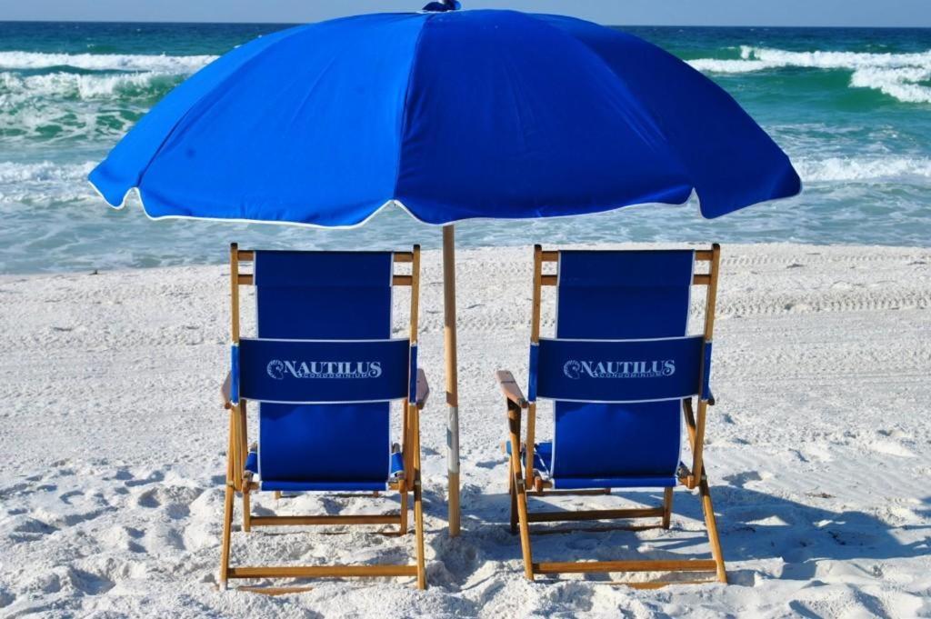 Nautilus 2408 Gulf View 2 Bedroom 4Th Floor Free Beach Service Fort Walton Beach Exterior foto